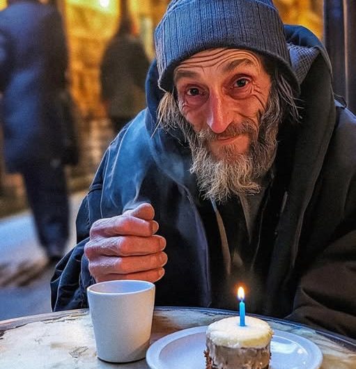 A Homeless Man Requested a Coffee for His Birthday — Hours Later, I Found Him Seated Beside Me in First Class