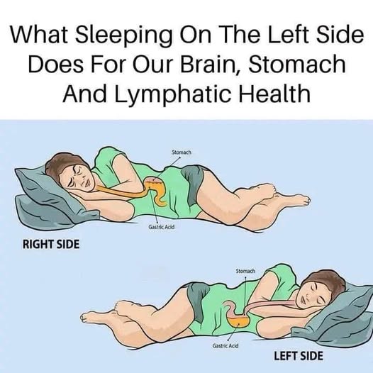 The amazing benefits of sleeping on your left side